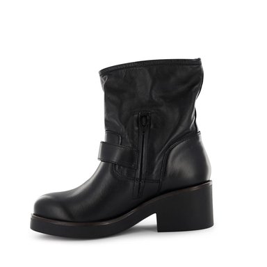 BOTAS MUJER ECCO NEGRO MEDIANA ALMENDRA09 - 5