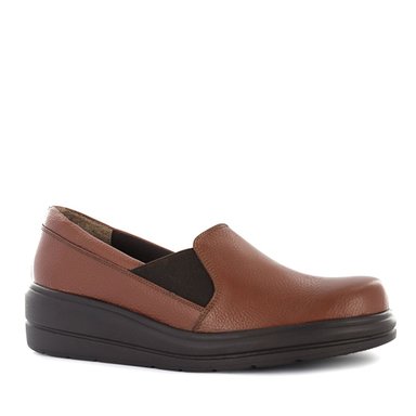 ZAPATOS CASUALES SLIP ON MUJER ECCO CUERO NATURAL COBRE 1006754 SPLIT01 - 1