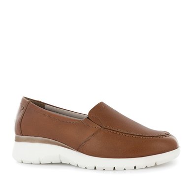 ZAPATOS CASUALES SLIP ON MUJER ECCO CUERO NATURAL 1006757 ASTOR08 - 1