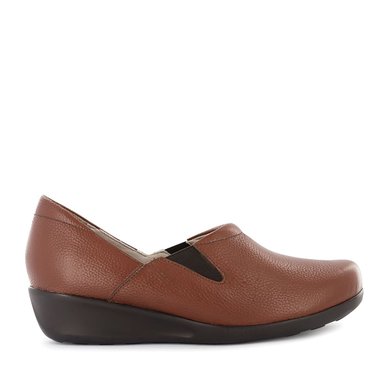 ZAPATOS CASUALES SLIP ON MUJER ECCO CUERO NATURAL CASTAÑO 1006747 ANTONIA61 - 2