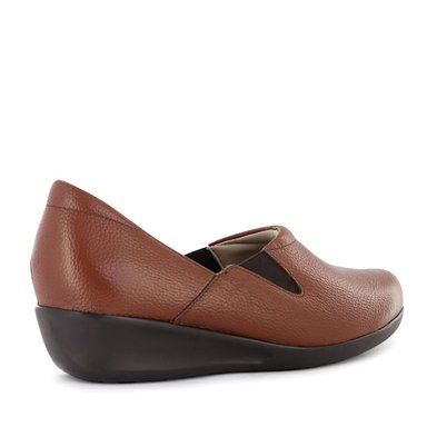 ZAPATOS CASUALES SLIP ON MUJER ECCO CUERO NATURAL CASTAÑO 1006747 ANTONIA61 - 3