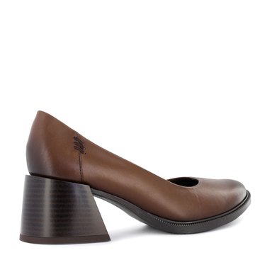 ZAPATOS DE VESTIR MUJER ECCO CUERO NATURAL CANELA 1006770 PUMP REINA ZONIA02 - 3