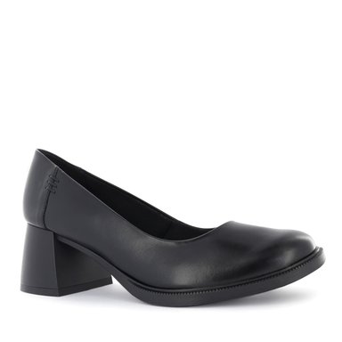 ZAPATOS DE VESTIR MUJER ECCO CUERO NATURAL NEGRO 1006771 PUMP REINA ZONIA02 - 1