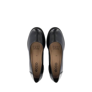 ZAPATOS DE VESTIR MUJER ECCO CUERO NATURAL NEGRO 1006771 PUMP REINA ZONIA02 - 5