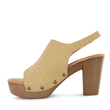 SANDALIAS MUJER IMPULS NUDE ABI03 CON TACO - 4