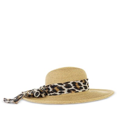 SOMBRERO IMPULS SUMMER13 PLAYA MUJER ANIMAL PRINT