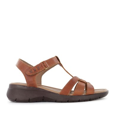 SANDALIAS MUJER ECCO CUERO NATURAL COBRE ASTOR10 - 2