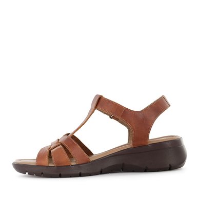 SANDALIAS MUJER ECCO CUERO NATURAL COBRE ASTOR10 - 4