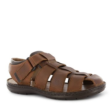 SANDALIAS HOMBRE ECCO CUERO NATURAL TOSTADO BRAULIO01