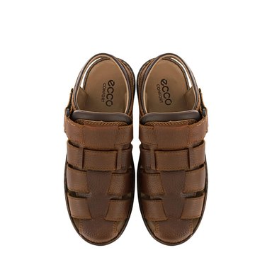 SANDALIAS HOMBRE ECCO CUERO NATURAL TOSTADO BRAULIO01 - 5