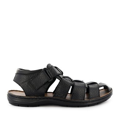 SANDALIAS HOMBRE ECCO CUERO NATURAL NEGRO BRAULIO01 BLACK - 2