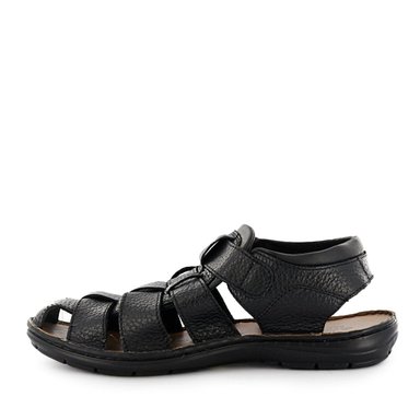 SANDALIAS HOMBRE ECCO CUERO NATURAL NEGRO BRAULIO01 BLACK - 4