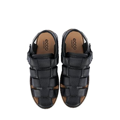 SANDALIAS HOMBRE ECCO CUERO NATURAL NEGRO BRAULIO01 BLACK - 5