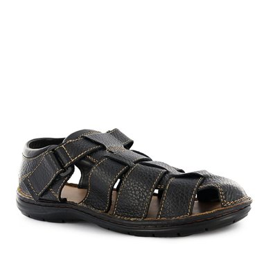 SANDALIAS HOMBRE ECCO CUERO NATURAL NEGRO BRAULIO01