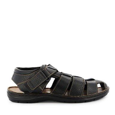 SANDALIAS HOMBRE ECCO CUERO NATURAL NEGRO BRAULIO01 - 2