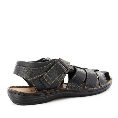 SANDALIAS HOMBRE ECCO CUERO NATURAL NEGRO BRAULIO01 - 3