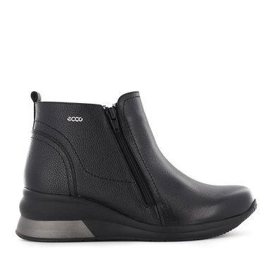 BOTINES CONFORT MUJER ECCO DEBRA05 NEGRO CUERO NATURAL - 4