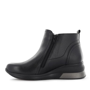 BOTINES CONFORT MUJER ECCO DEBRA05 NEGRO CUERO NATURAL - 6