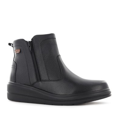 BOTINES CONFORT MUJER ECCO SPLIT02 NEGRO CUERO NATURAL - 3