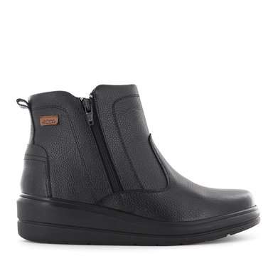 BOTINES CONFORT MUJER ECCO SPLIT02 NEGRO CUERO NATURAL - 4