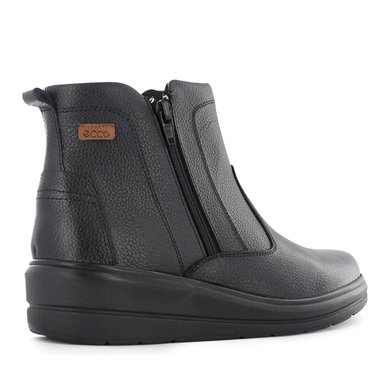 BOTINES CONFORT MUJER ECCO SPLIT02 NEGRO CUERO NATURAL - 5