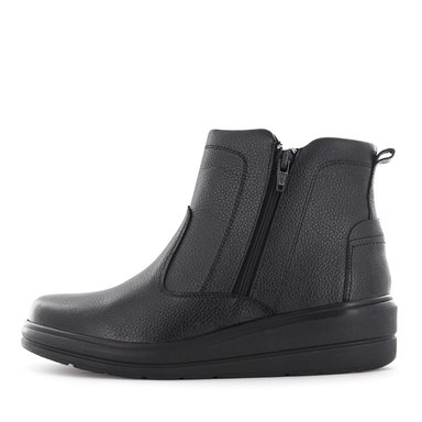 BOTINES CONFORT MUJER ECCO SPLIT02 NEGRO CUERO NATURAL - 6