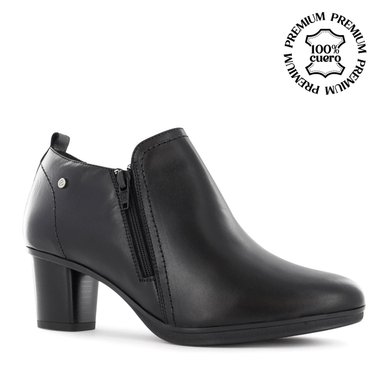 BOTINES VESTIR MUJER ECCO LIZZIE04 NEGRO CUERO NATURAL - 1