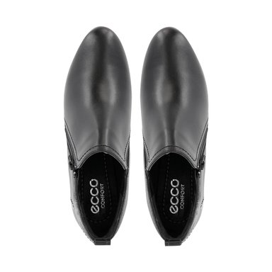 BOTINES VESTIR MUJER ECCO LIZZIE04 NEGRO CUERO NATURAL - 5
