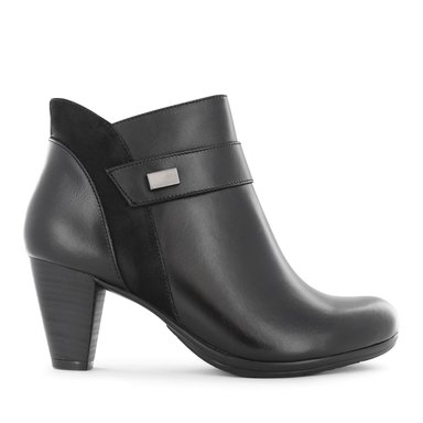 BOTINES CASUAL MUJER ECCO DALILA49 NEGRO CUERO NATURAL - 4