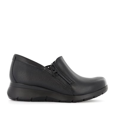 BOTINES CONFORT MUJER ECCO ASTOR12 NEGRO CUERO NATURAL - 2