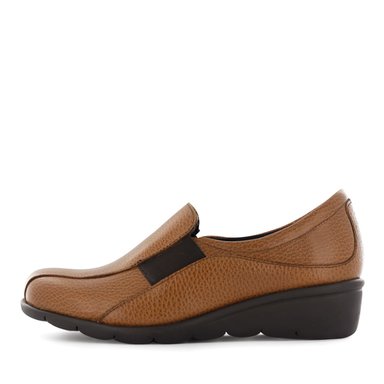 ZAPATOS SLIP ON MUJER ECCO FLEXXI13 TOFFEE CUERO NATURAL - 4