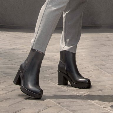 BOTINES URBANO MUJER IMPULS FRENCHI11 NEGRO - 1