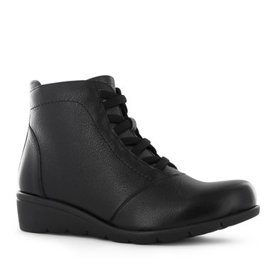 BOTINES CON PASADOR CONFORT MUJER ECCO FLEXXI12 NEGRO CUERO NATURAL - 2