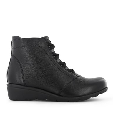 BOTINES CON PASADOR CONFORT MUJER ECCO FLEXXI12 NEGRO CUERO NATURAL - 3