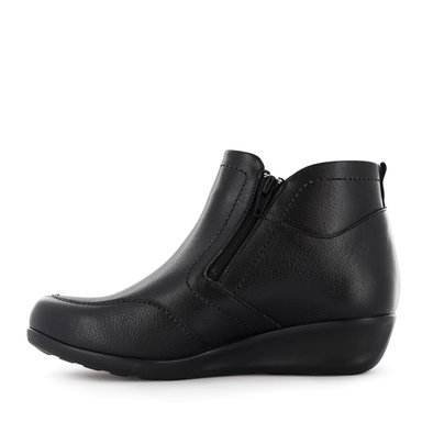 BOTINES CONFORT MUJER ECCO ANTONIA65 NEGRO CUERO NATURAL - 5