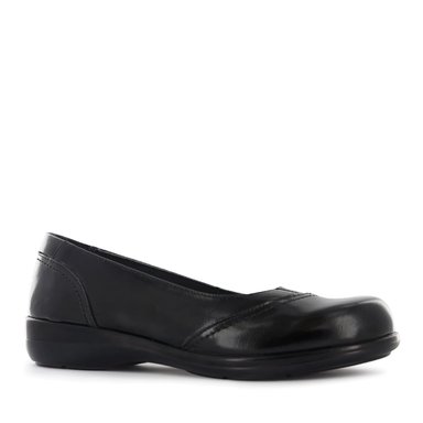 BALLERINAS MUJER ECCO APPU01 NEGRO CUERO NATURAL - 2