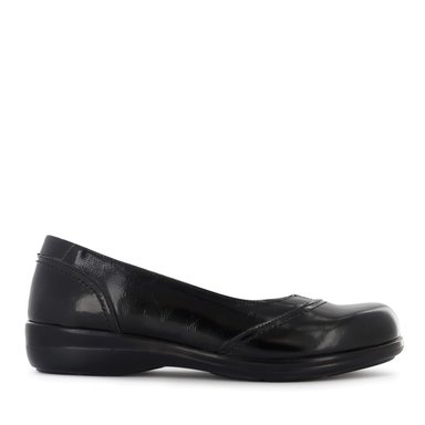 BALLERINAS MUJER ECCO APPU01 NEGRO CUERO NATURAL - 3