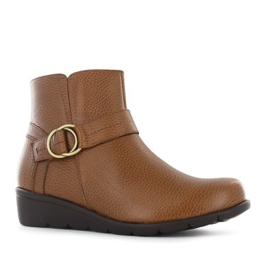 BOTINES CONFORT MUJER ECCO FLEXXI14 TOFFEE CUERO NATURAL - 3