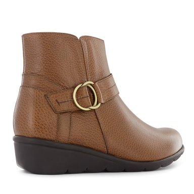 BOTINES CONFORT MUJER ECCO FLEXXI14 TOFFEE CUERO NATURAL - 5