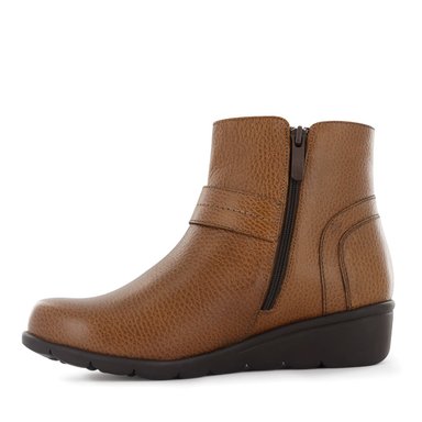 BOTINES CONFORT MUJER ECCO FLEXXI14 TOFFEE CUERO NATURAL - 6