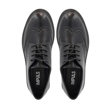 ZAPATOS OXFORD MUJER IMPULS BRIANA18 NEGRO - 5