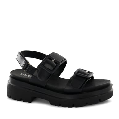 SANDALIAS CUÑA IMPULS MUJER ADAYA10 NEGRO - 1