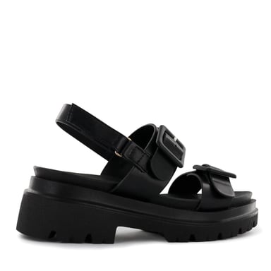 SANDALIAS CUÑA IMPULS MUJER ADAYA10 NEGRO - 3