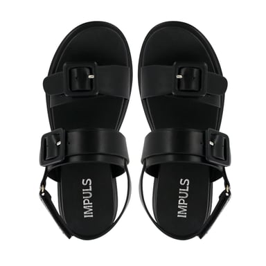 SANDALIAS CUÑA IMPULS MUJER ADAYA10 NEGRO - 5