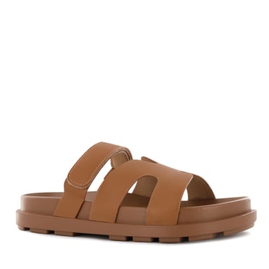 SANDALIAS CUÑA IMPULS MUJER ADAYA05 CAMEL - 1