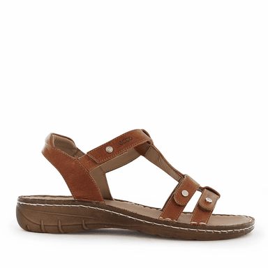 SANDALIAS ECCO CUERO MUJER BONNIE03 COBRE - 2