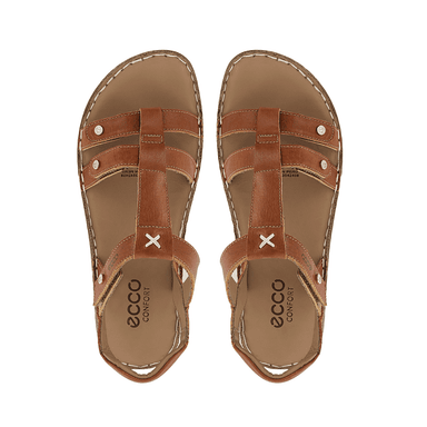 SANDALIAS ECCO CUERO MUJER BONNIE03 COBRE - 5