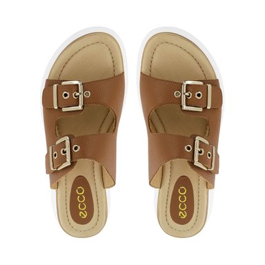 SANDALIAS ECCO CUERO MUJER SARELA02 TOFFEE - 5