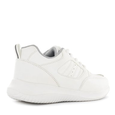 ZAPATILLA ESCOLAR CUERO IMPULS UNISEX BLANCO DELTA07 - 3