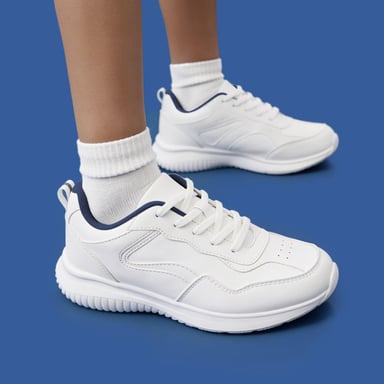 ZAPATILLA ESCOLAR IMPULS UNISEX BLANCO DELTA09 - 1